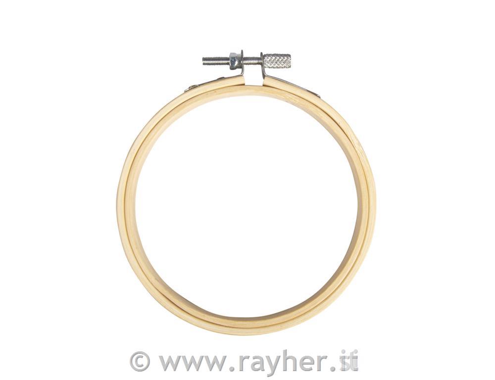 Obroč za vezenje iz bambusa, 10cm