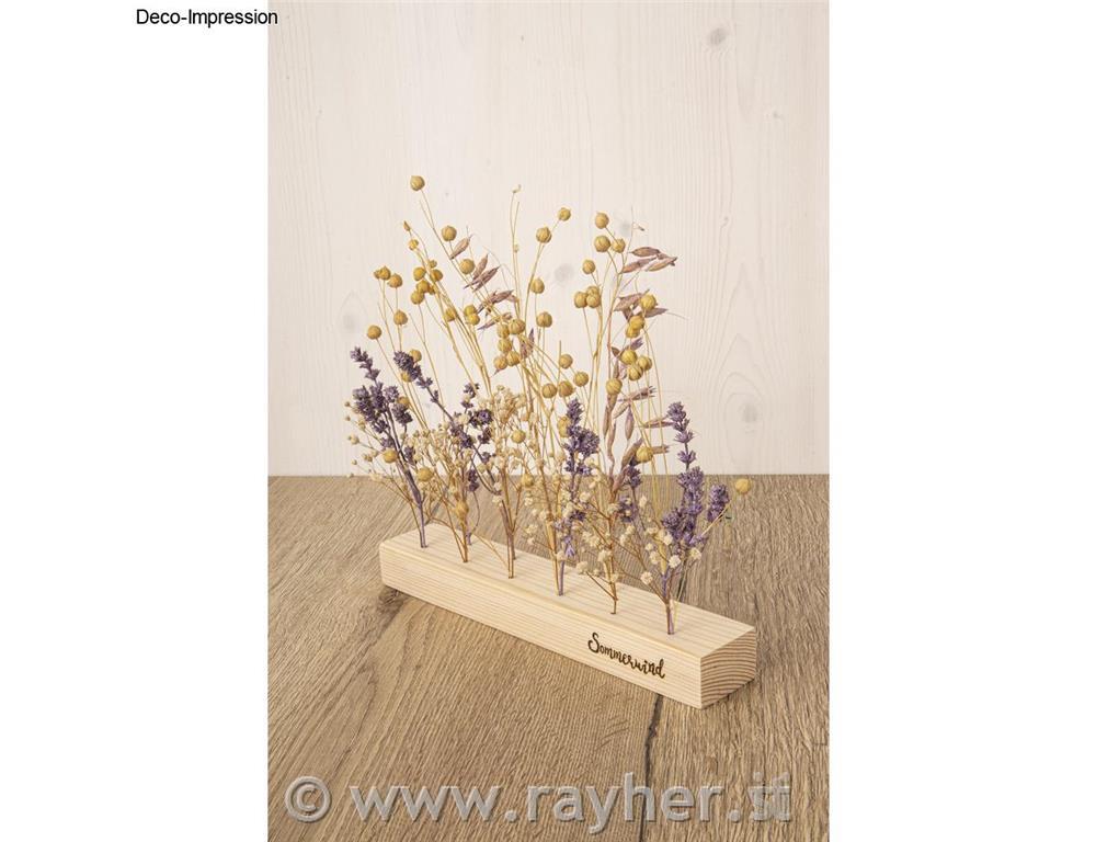 Leseno stojalo za suho cvetje, 22,5x4x2,4cm