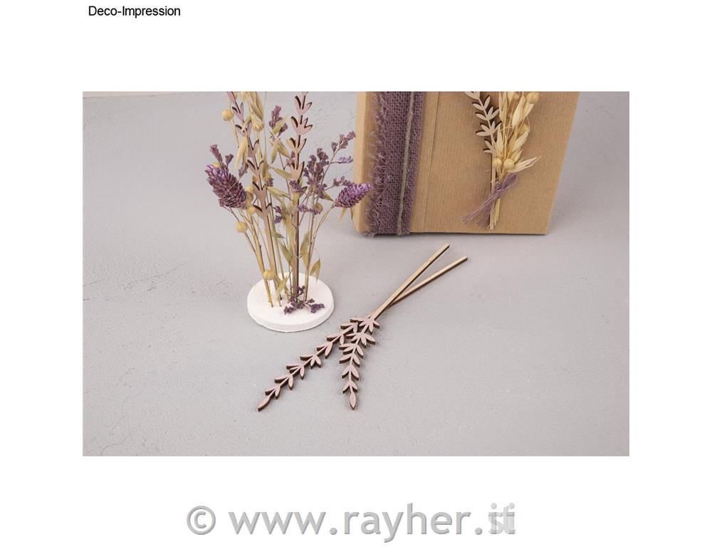 Leseni okras, Sivka, 17+20cm, set 3