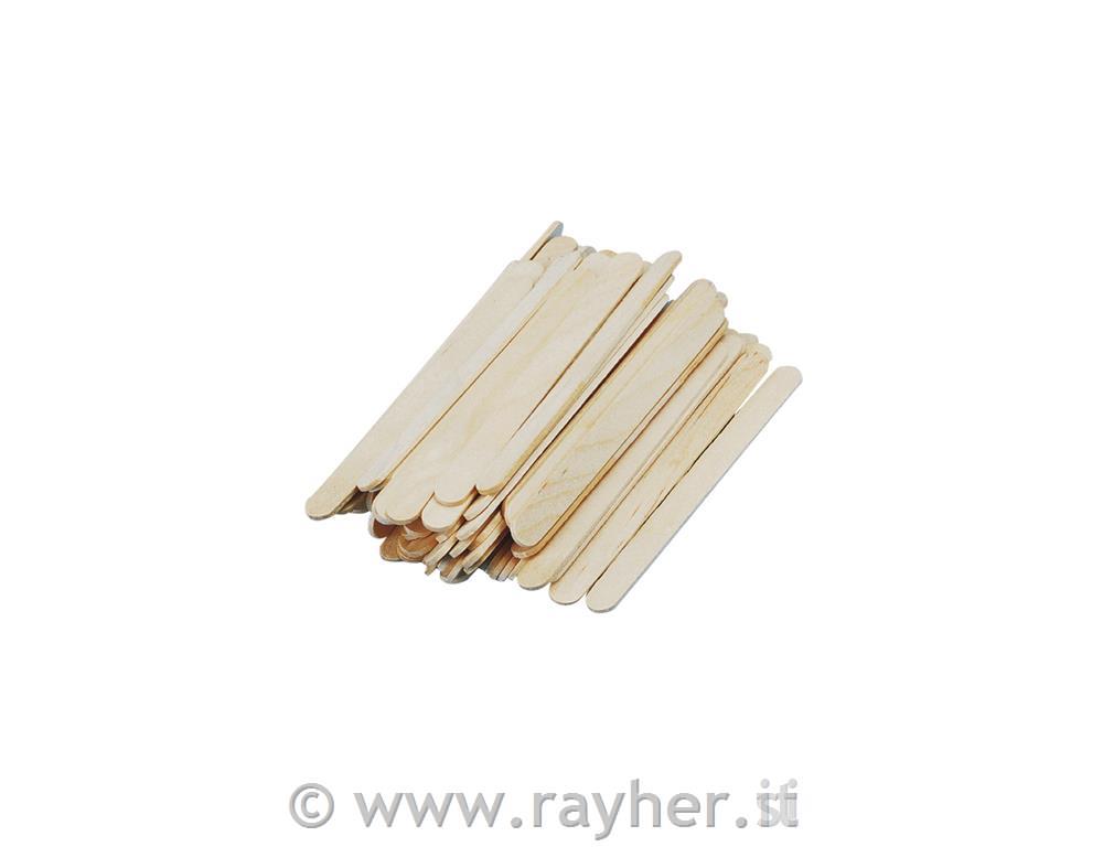 Lesene palčke 110x11 mm, naravne, 72 kom, FSC