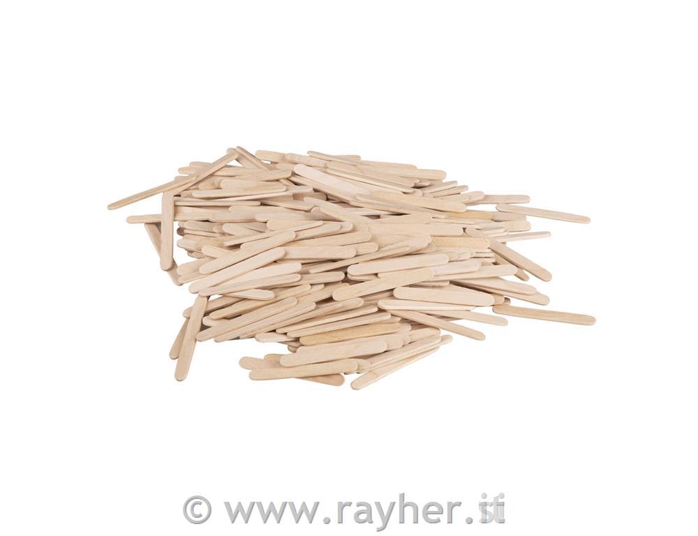 Bastoncini legno, 5,5 cmbusta 300 pz, FSCnaturale