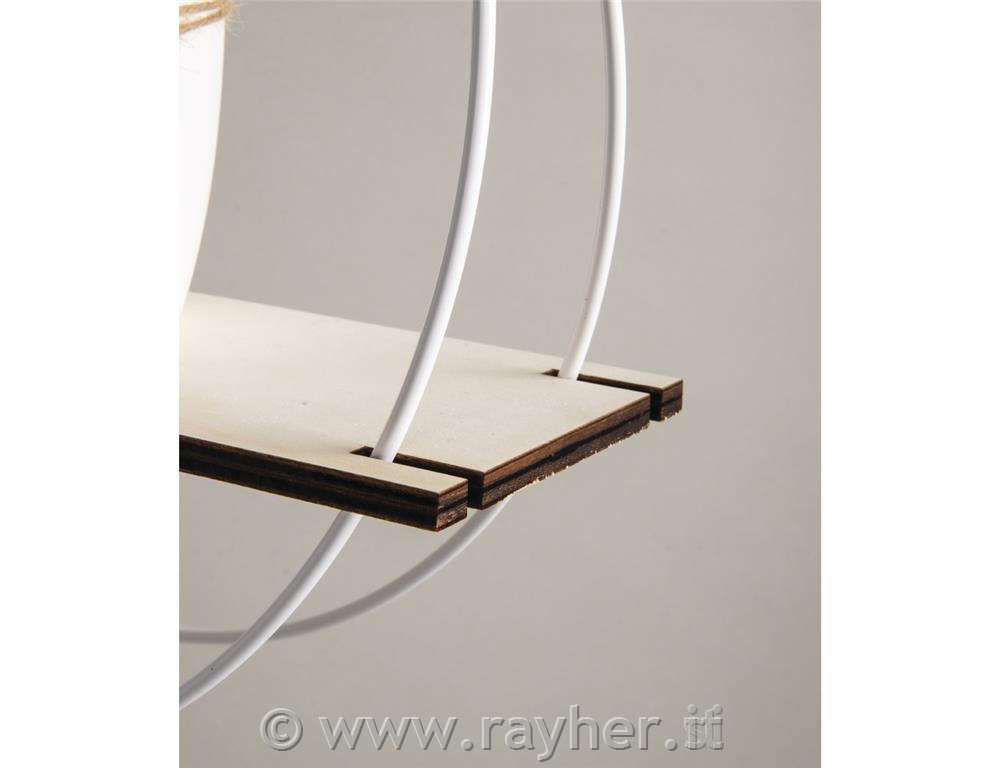 Ustvarjani set, Obroči in držalo, 35 cm