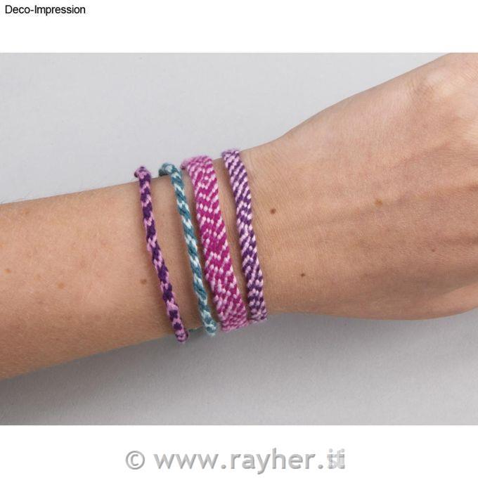 Kumihimo disco, quadrato, 9,5x9,5 cm24 pz