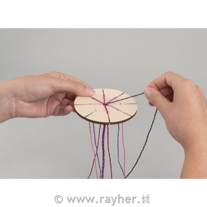 Kumihimo disco, 9cm24 pz