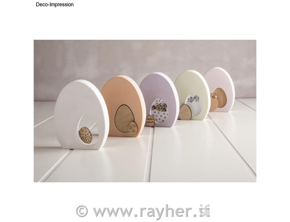 Leseno jajce silhueta 2-8 cm set 9