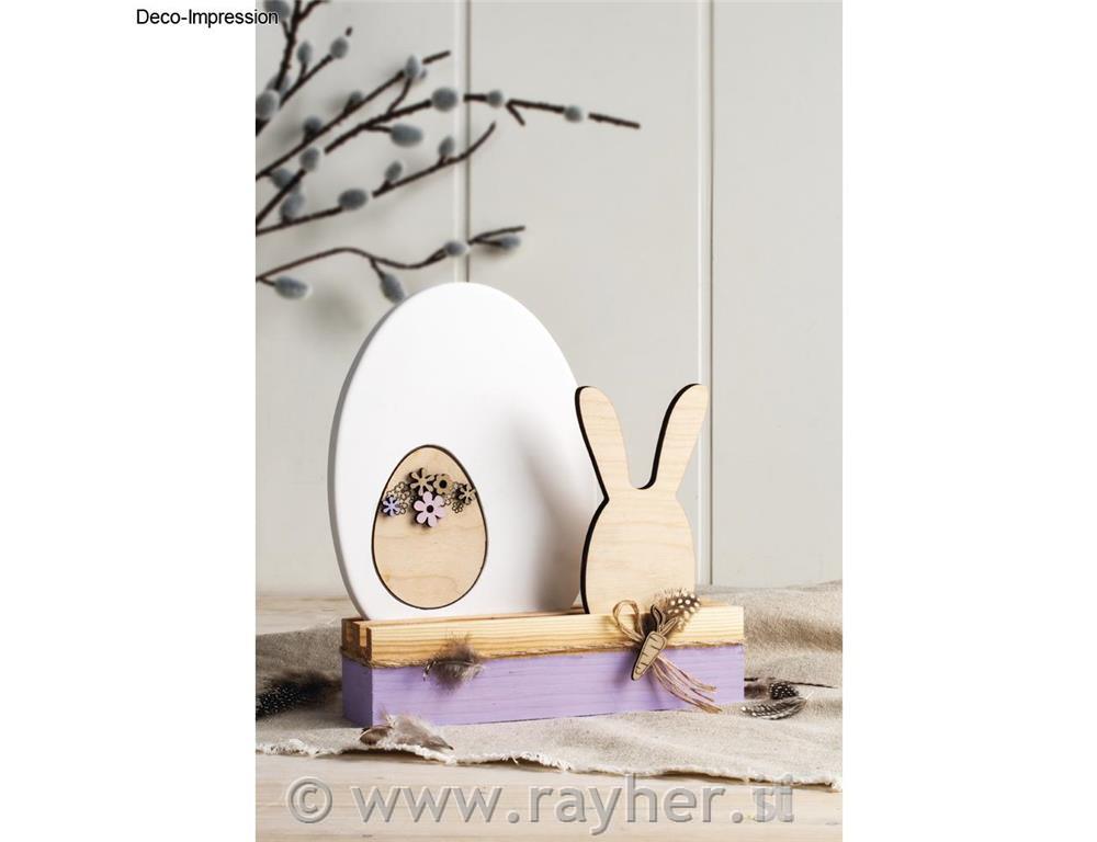 Leseno jajce silhueta 2-8 cm set 9