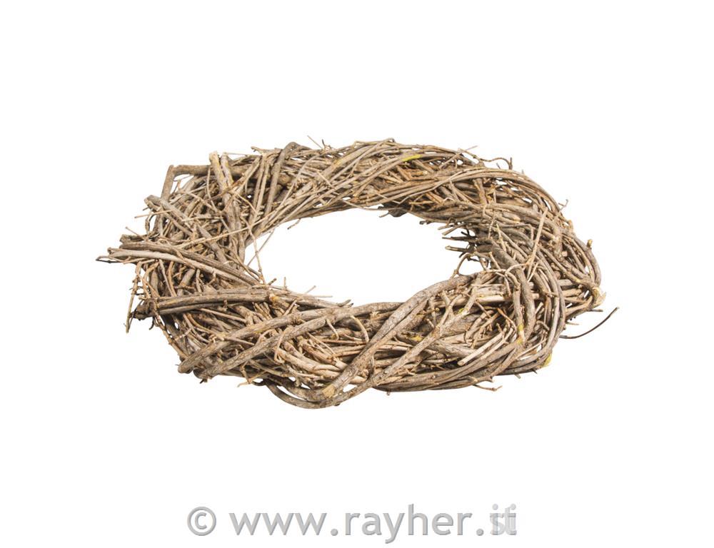 Venec, natur, 40cm o, 7cm