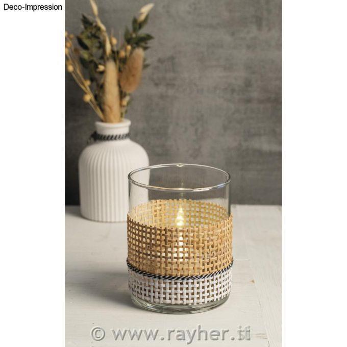Rattan wickerwork, natural,35x60 cm