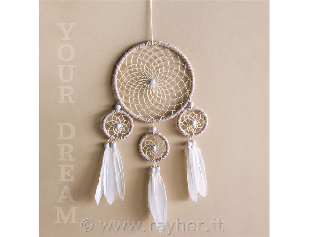 CK: DIY Dream Catcher, 17x33cm, beige/br