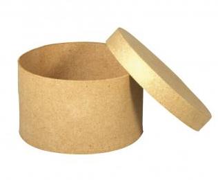 Škatla iz papirne mase, 6cm višina 8cm