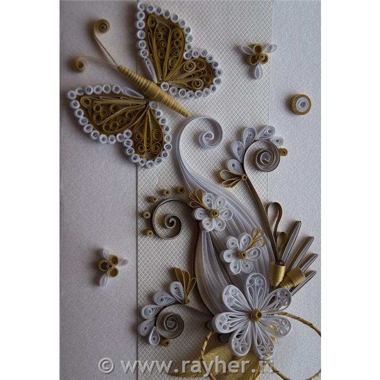 Set iniziale per quillingbusta PVC 1 set