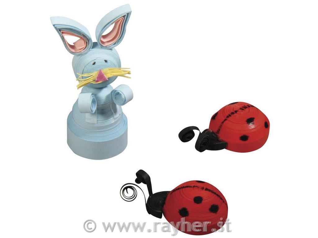 Set iniziale per quillingbusta PVC 1 set