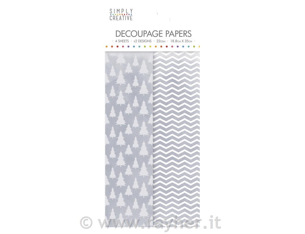 Decoupage papir, Smreke