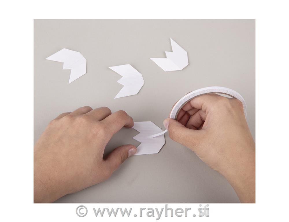 Vrečke papirnate, 4,5x6cm, 50 kosov, bele