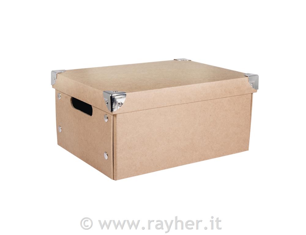 Škatla iz papirne mase, 30x22x14cm, zložljiva