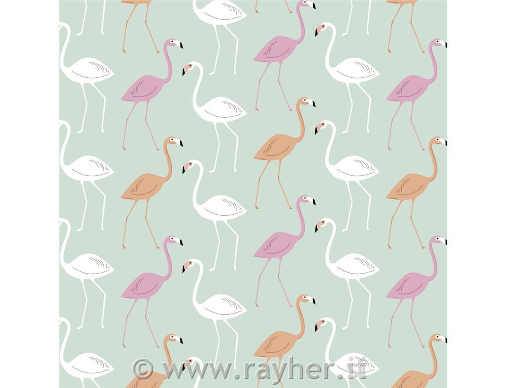 Set rotoli carta regalo Tropical, 70x200