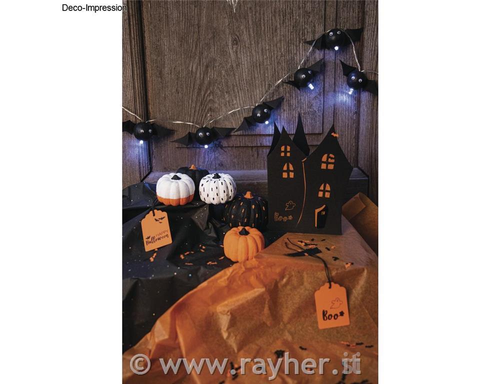 Carta seta, 50x75cm, 17g/m2non stinge, bus.blis. 5arancione