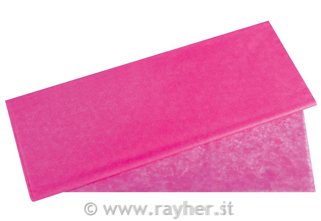 Carta seta, 50x75cm, 17g/m2non stinge, bus.blis. 5pink