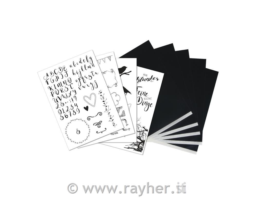 Transfer "Lifestyle", 5xA4 transfer papir+predloge