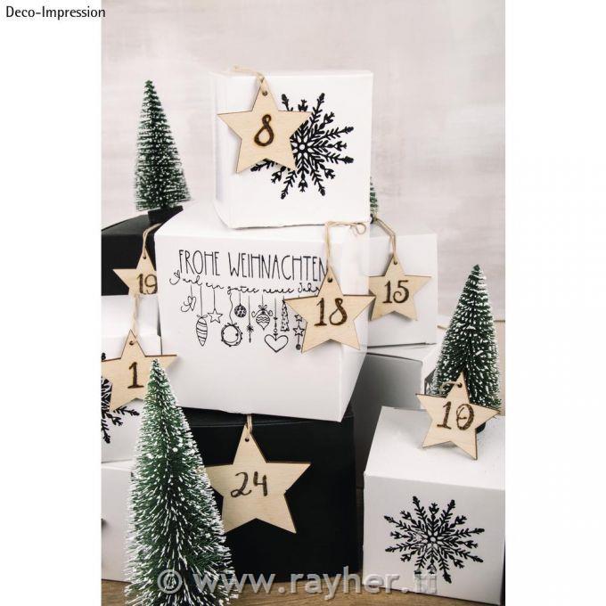 Škatle papirnate zložljive, set 12, 7,5x7,5x7,5cm, bela