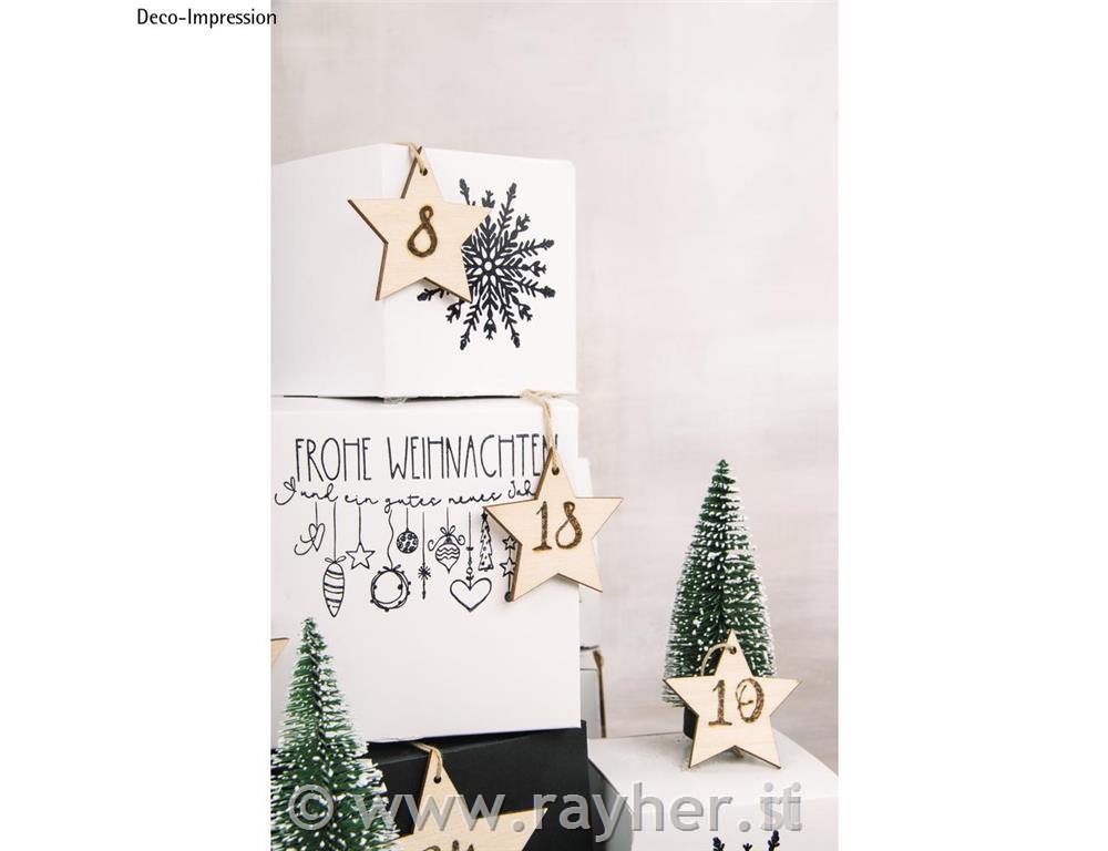 Scatola pieghevole, bianco, 10x10x10cm,set 6pz