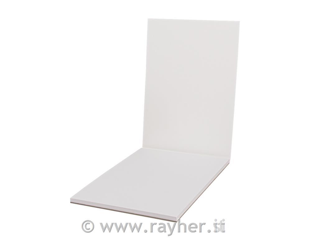 Watercolour/Mixed Media Block,FSCMixCred150x210mm, 200 g/m2, 20 sheets, pastedwhite