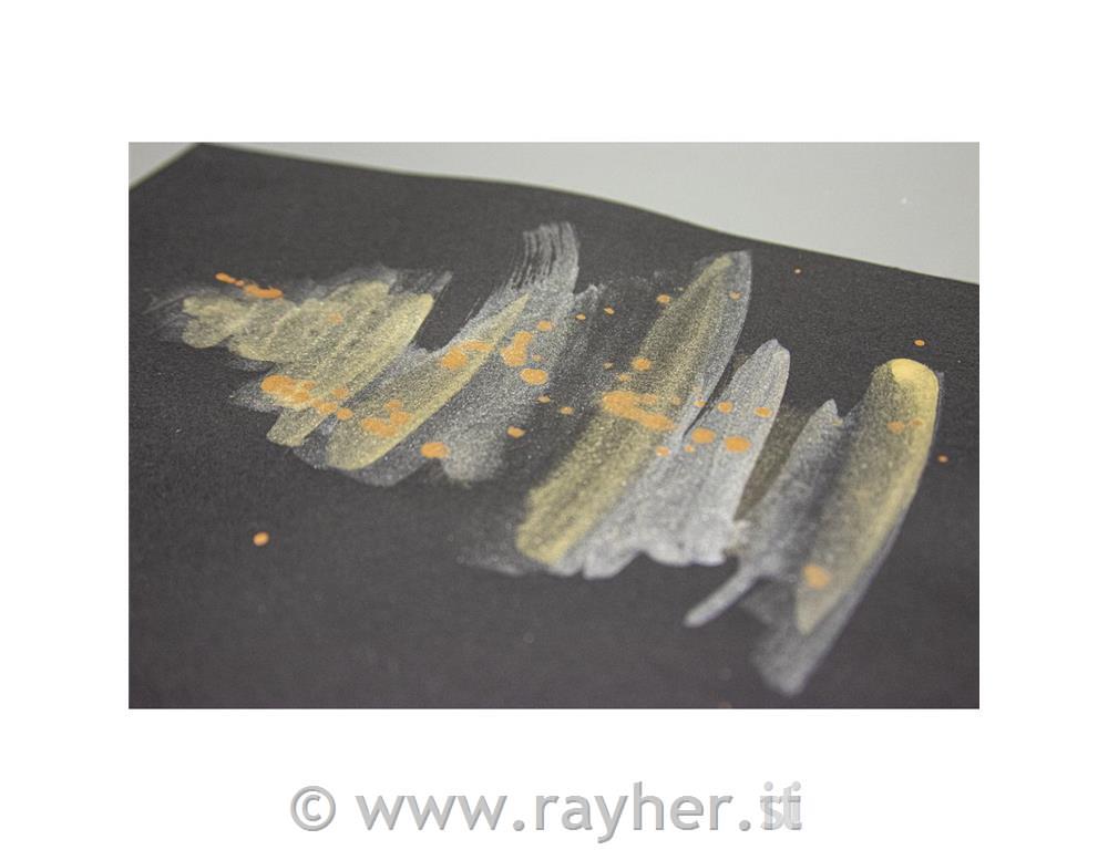 Blok akvarelni/Mixed Media, črn,150x210mm,270 g/m2,15 listov