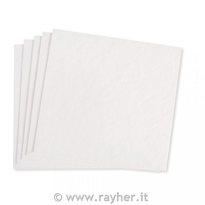 Celuloza za izdelavo papirja, 20x21 cm, 5 kosov