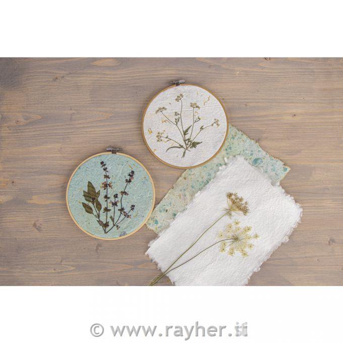 Celuloza za izdelavo papirja, 20x21 cm, 5 kosov