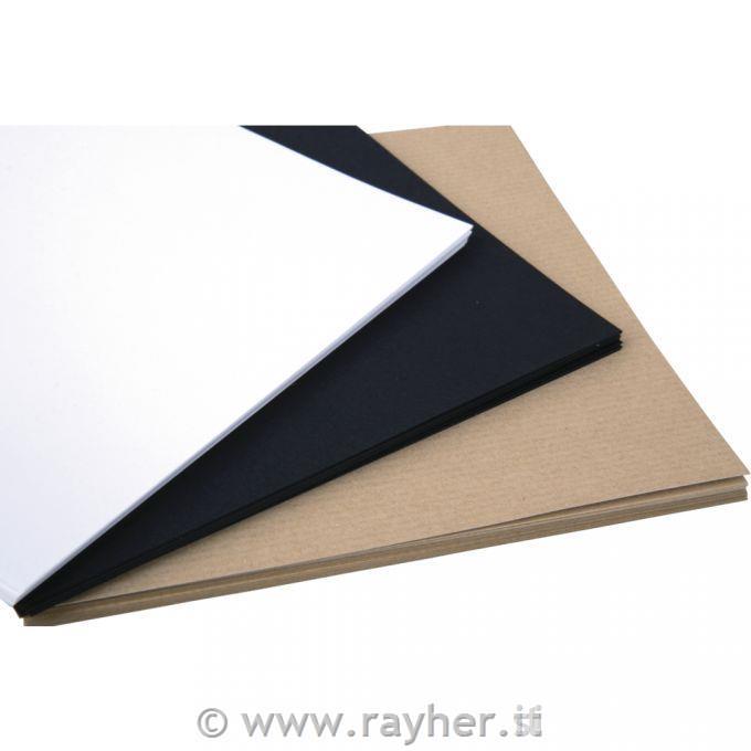 Origami papir 15x15 cm 100 kosov 80-100g črn, bel, naravn.b.