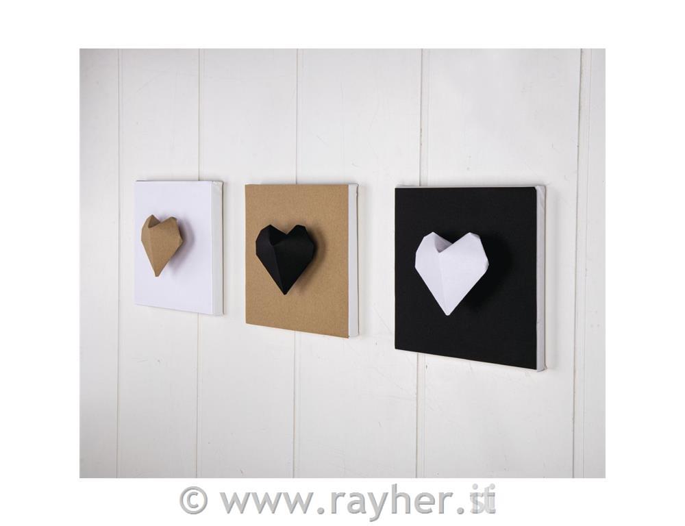 Origami papir 15x15 cm 100 kosov 80-100g črn, bel, naravn.b.