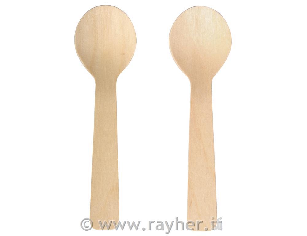 Wooden spoon, tab-bag 6 pcs.