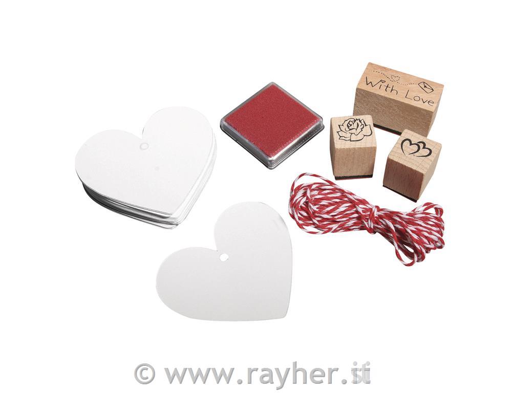 Set timbri "With Love"37-parti