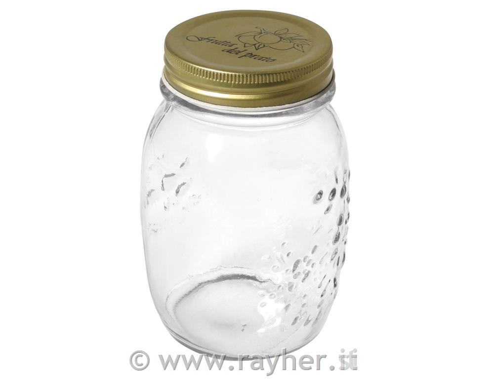Screw-top jar 500 ml, 8.5cm o, 13.5cm