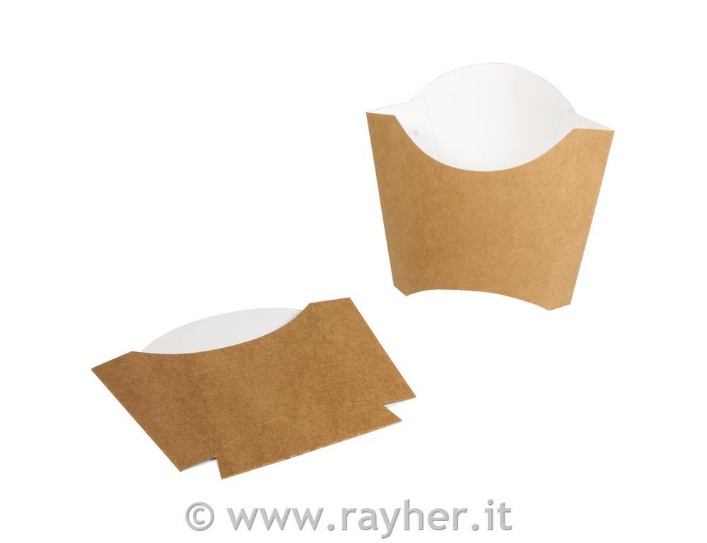 Contenitore cartone11x5cm, a uso alimentare, bus.blis. 6pz