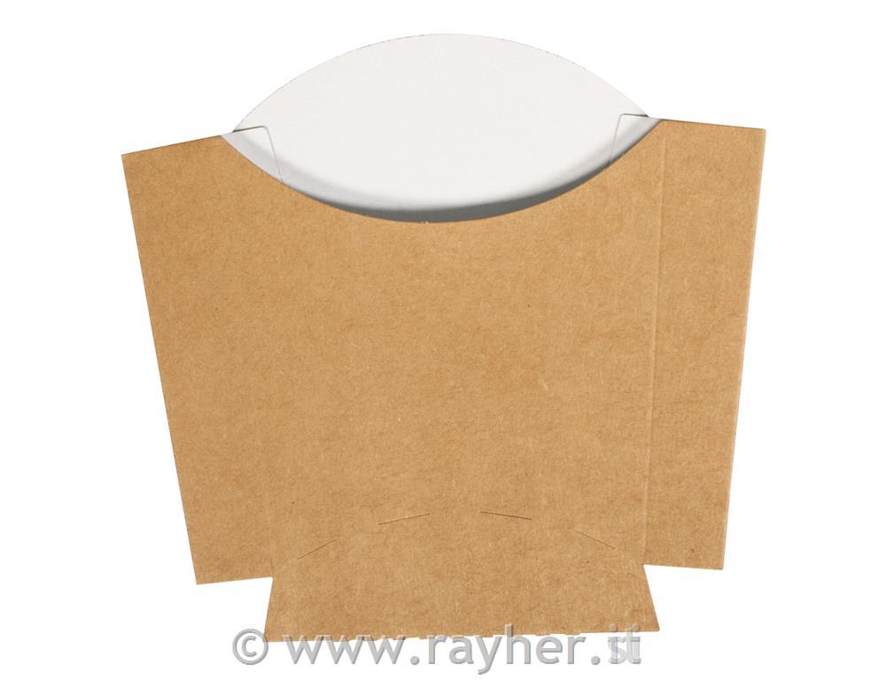 Contenitore cartone11x5cm, a uso alimentare, bus.blis. 6pz