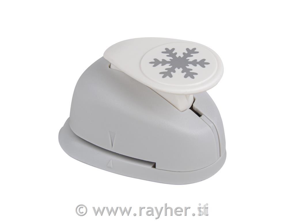 Perforatore: fiocco di neve, 2,54cm o(1"), bus.blister 1pz