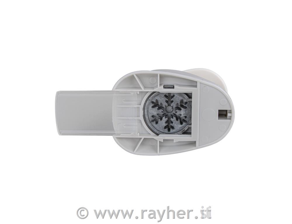 Perforatore: fiocco di neve, 2,54cm o(1"), bus.blister 1pz