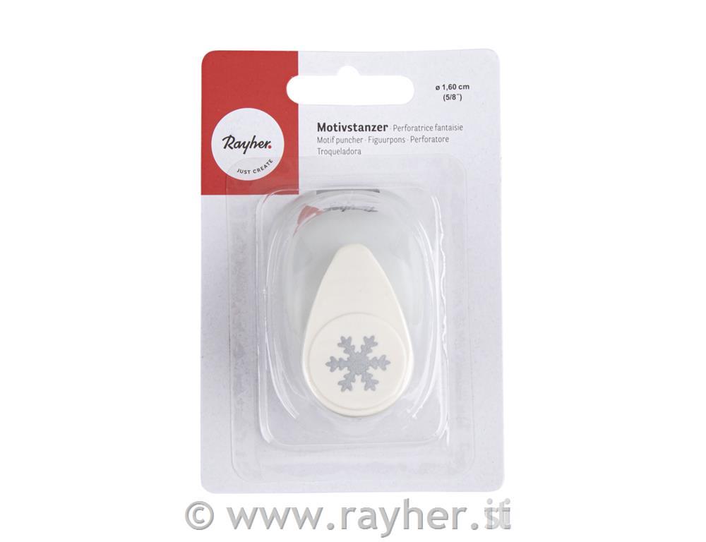 Luknjač, snežinka, 1.6 cm