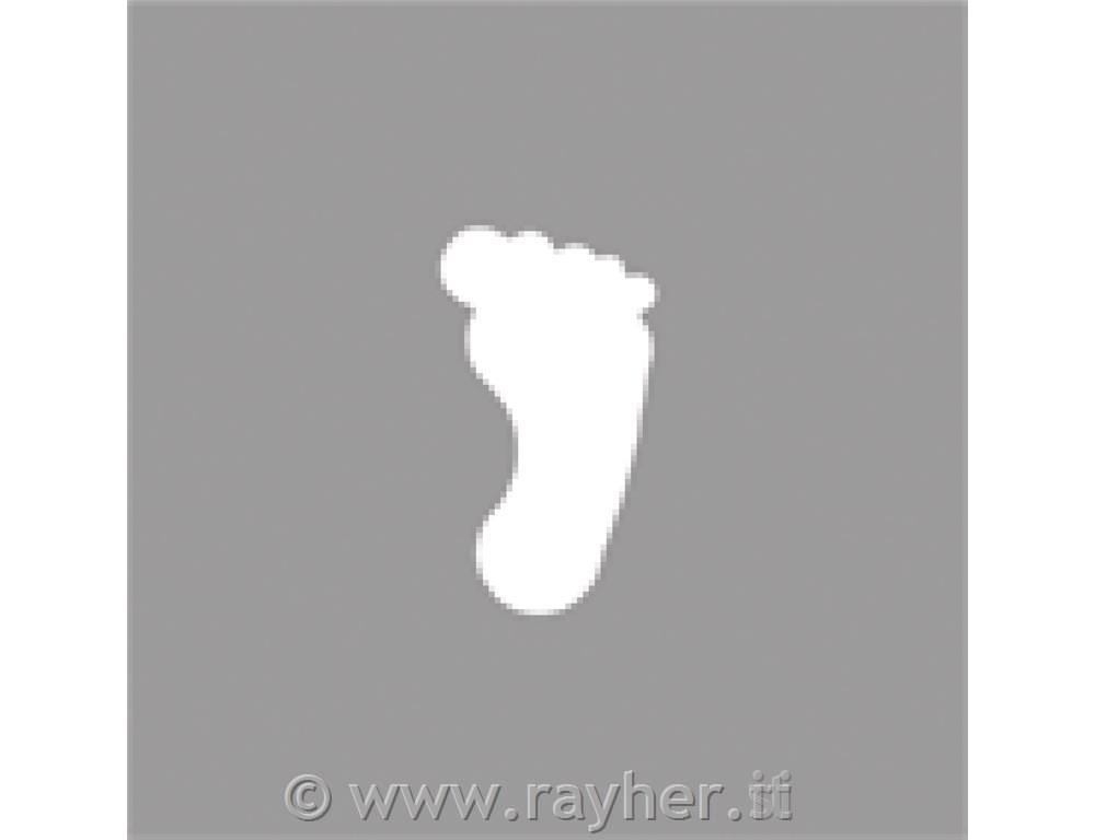 Luknjač, stopalo, 2.54 cm