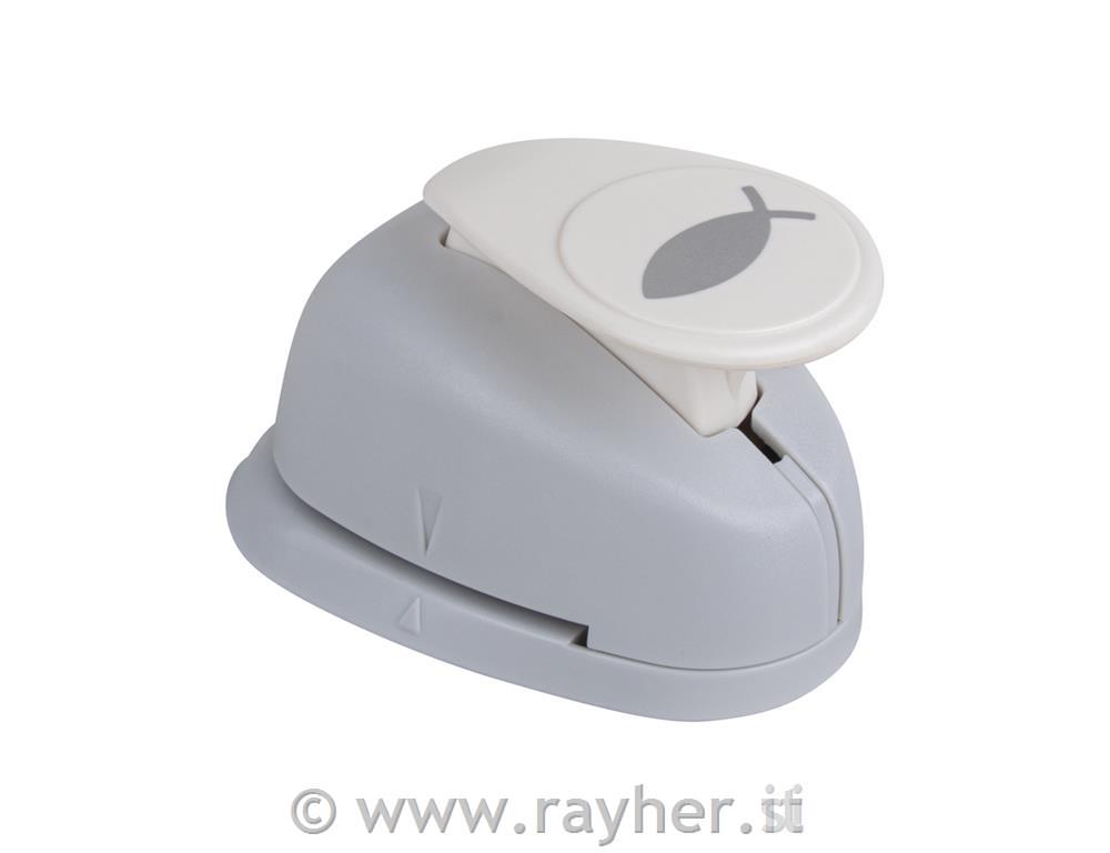 Perforatore: pesce, 2,54cm o(1"), bus.blister 1pz