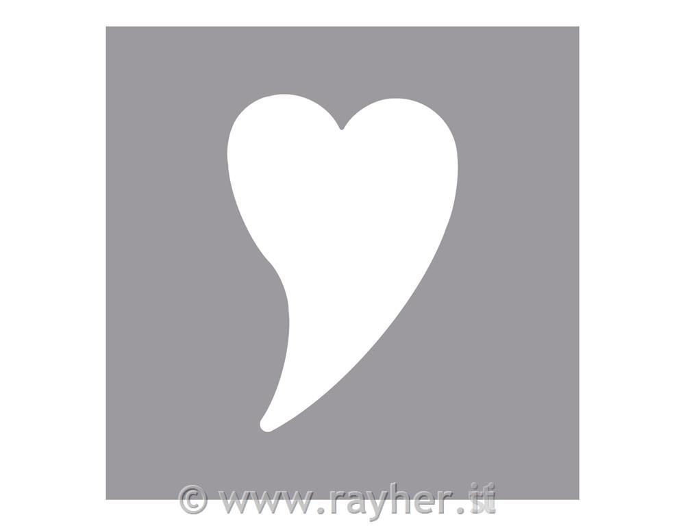 Perforatore: cuore inarc., 3,81cm o(1 1/2"), bus.blister 1pz