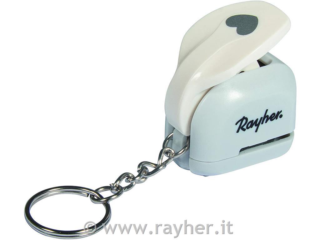 Perforatore mini cuore (3/8") 0,95cm oc.portachiavi