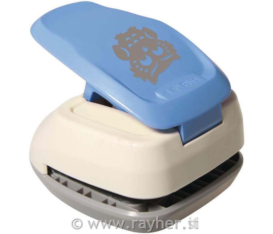 Perforatore a silhouette gufo3,5x4,5cm, bus.blister 1pz