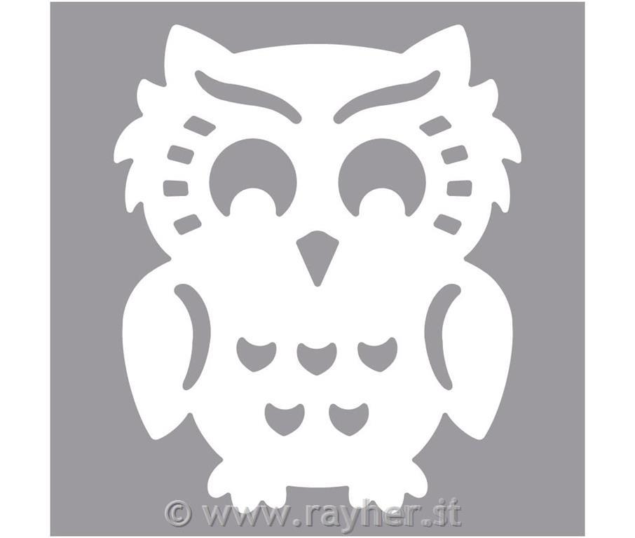 Perforatore a silhouette gufo3,5x4,5cm, bus.blister 1pz