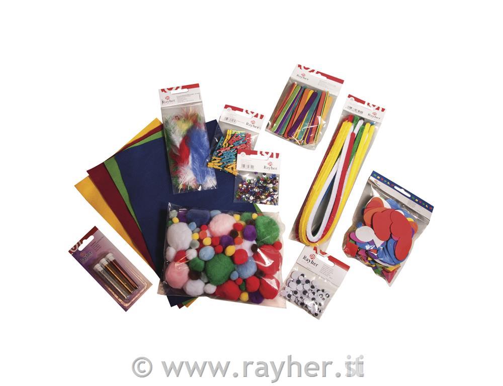 Set creativo grande. 1200 pezzi.box