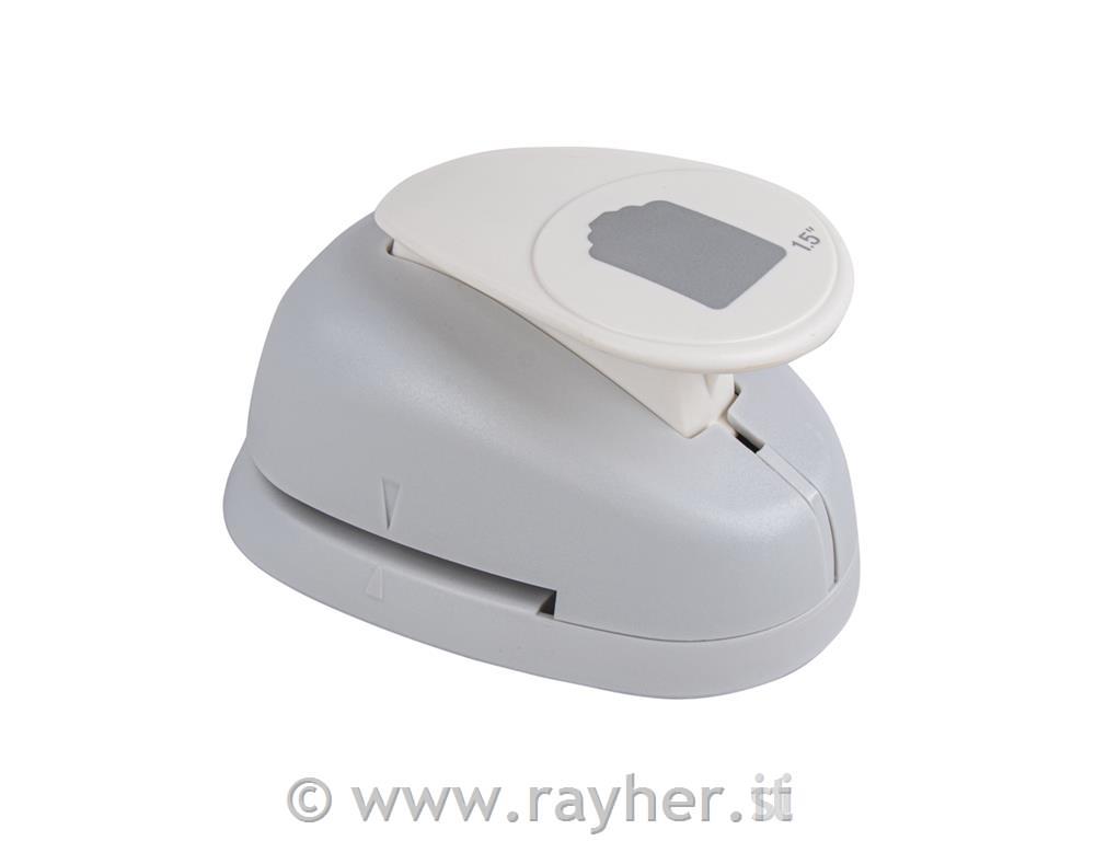 Perforatore: Tag3,5x2,3cm, (1 1/2"), bus.blister 1pz