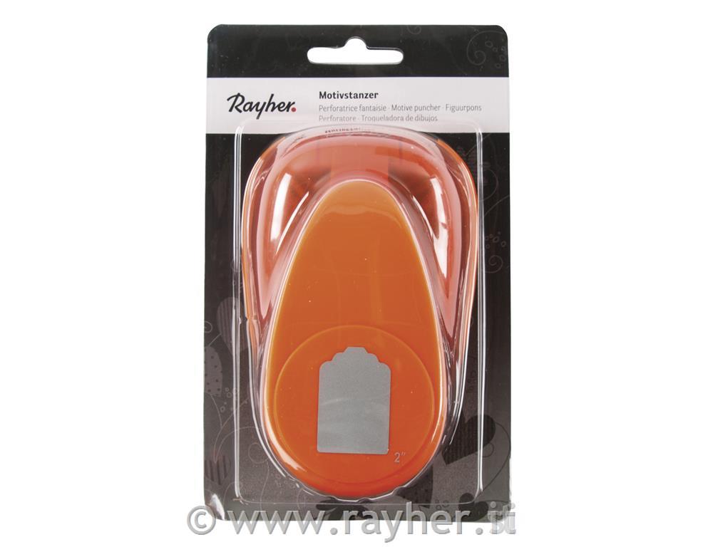 Perforatore: Tag4,5x3cm, (2"), bus.blister 1pz
