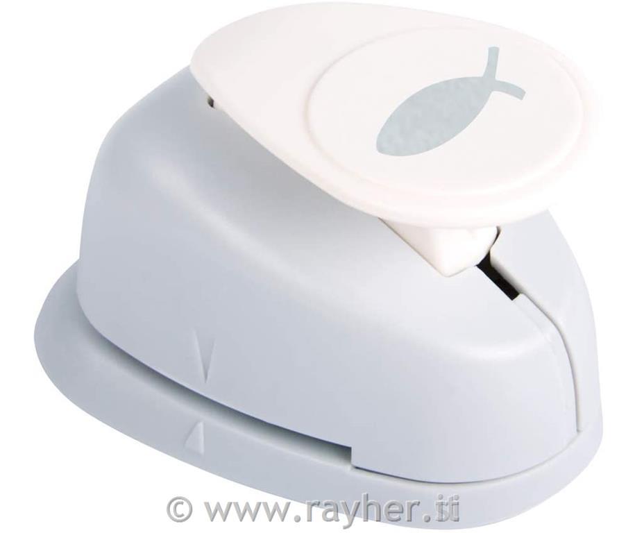 Motive puncher: Fish, 5cm, (1 2/5"), tab