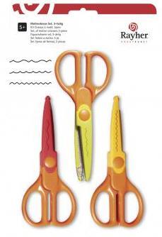 Set, of motive scissoers 3-piece, tab-bl